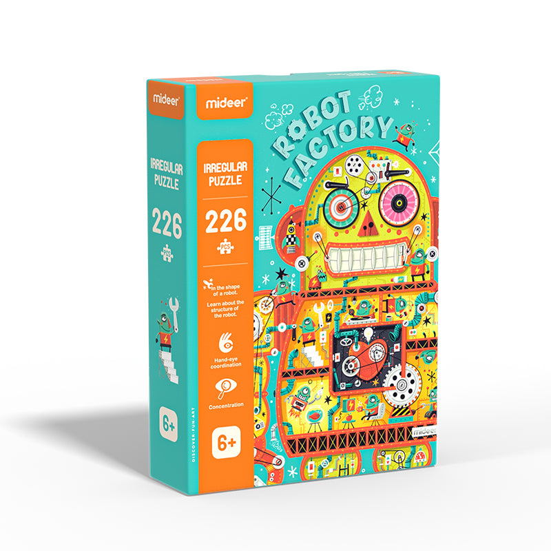 MiDeer Irregular Puzzle: Robot Factory 226P