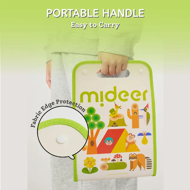 Mideer A4 Expandable Accordion Folder: Forest College