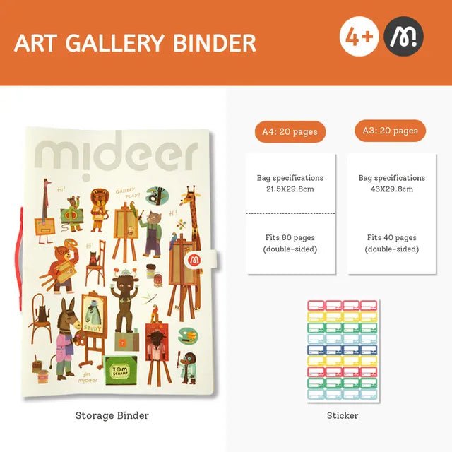 Mideer Colorful Creations Art Gallery
