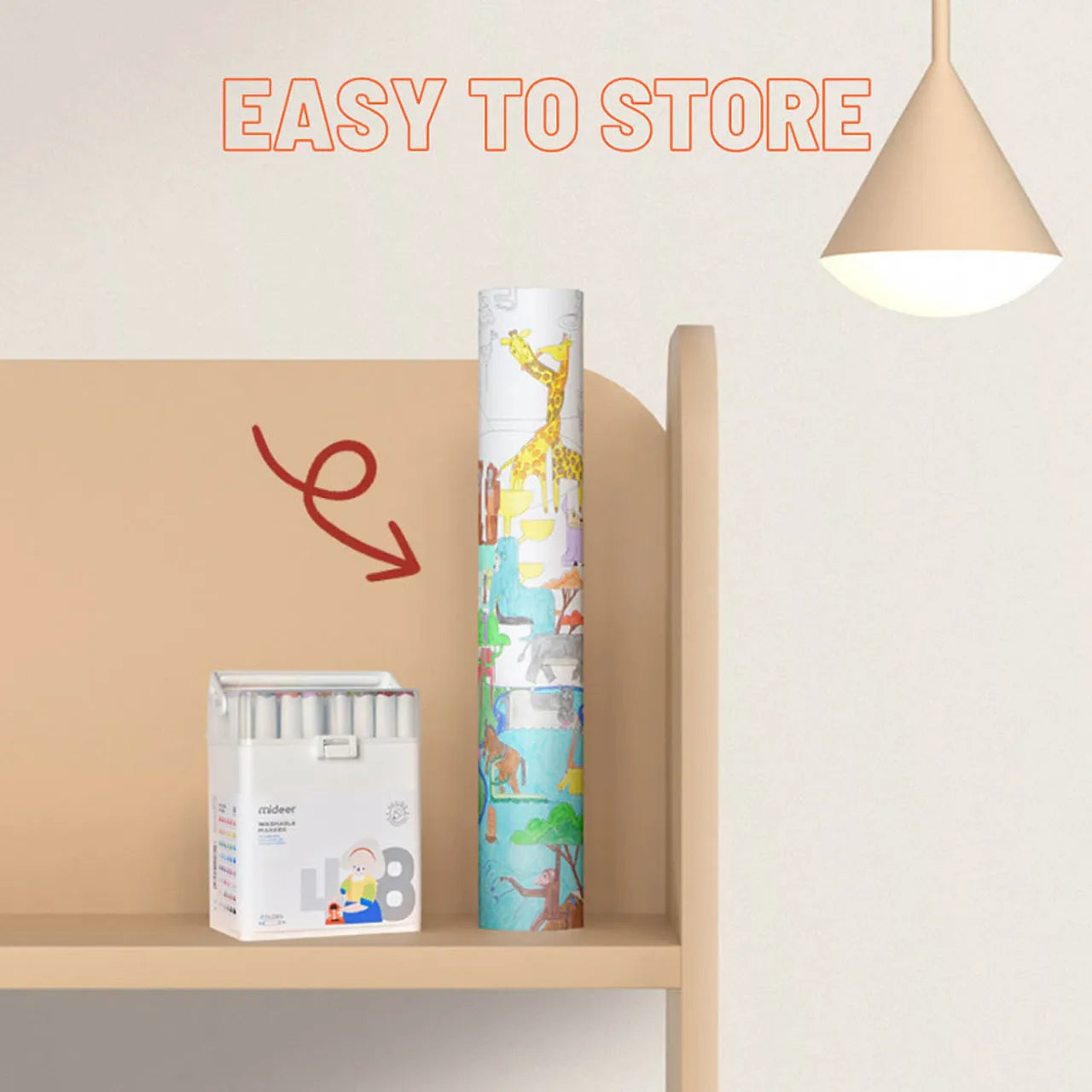 Mideer Art Paper Roll 25m x 45cm