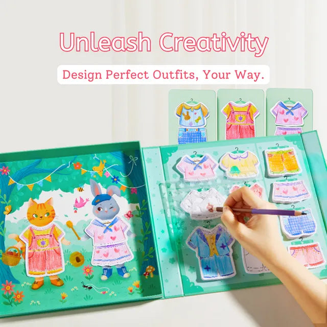 Mideer DIY Post-It-Dress-Up: Forest Elf