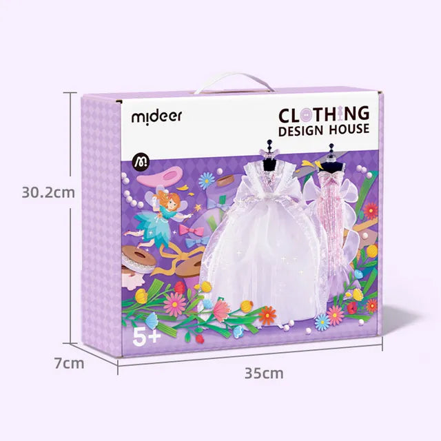 Mideer Clothing Design House: Make Your Own Dress DIY Kit