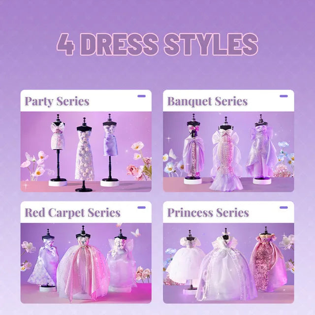 Mideer Clothing Design House: Make Your Own Dress DIY Kit