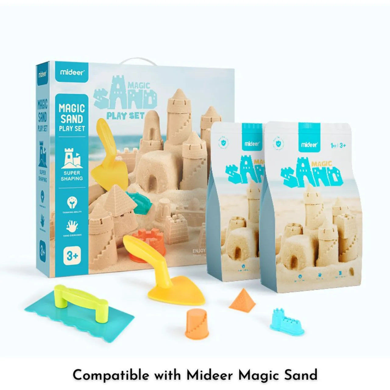 Mideer Magic Sand Construction Set