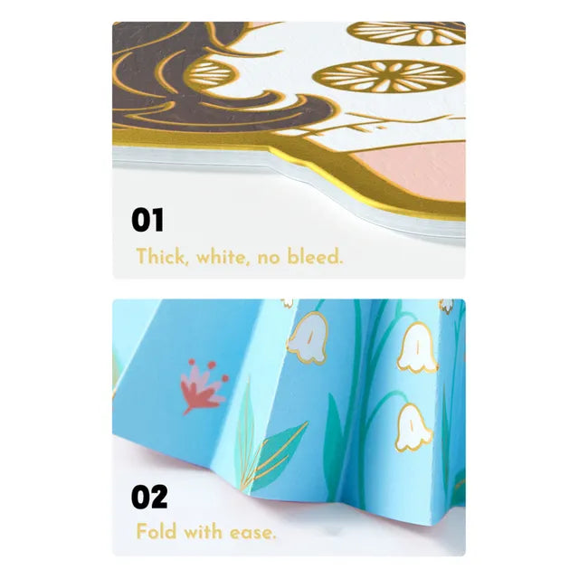 Mideer Paper Craft Coloring Cards: My Fashion Showcase