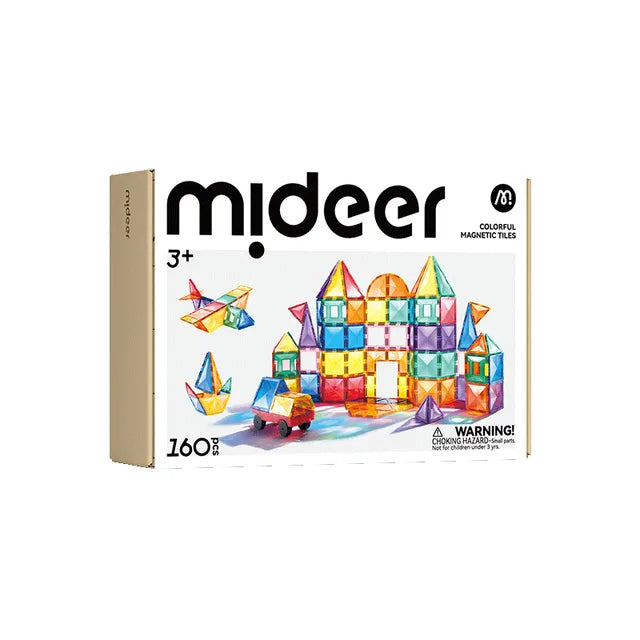 Mideer Prism Magnetic Tiles 160Pcs
