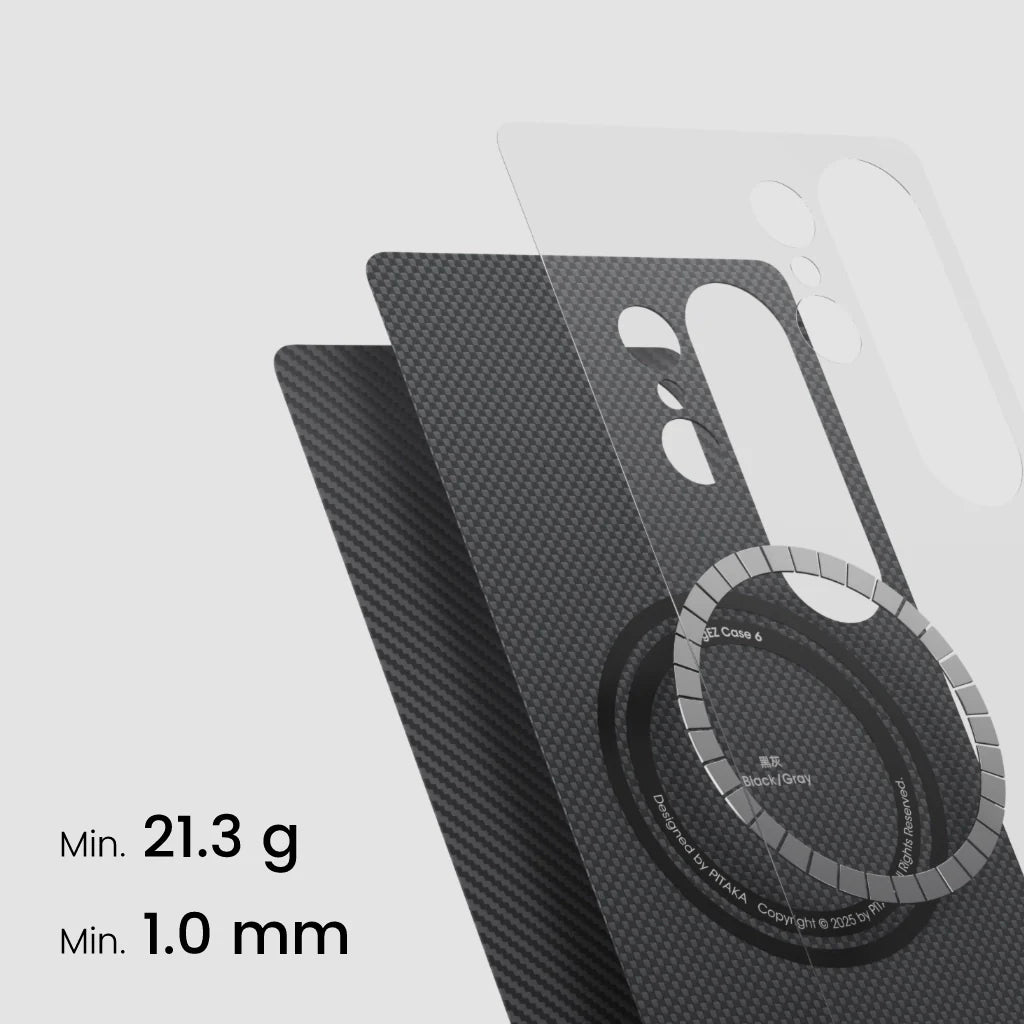 PITAKA Ultra-Slim Case for Samsung Galaxy S25 Ultra