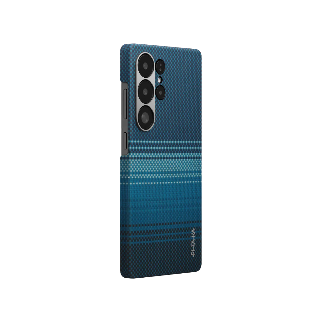 PITAKA Tactile Woven Case for Samsung Galaxy S25 Ultra Sunset Moonrise Series