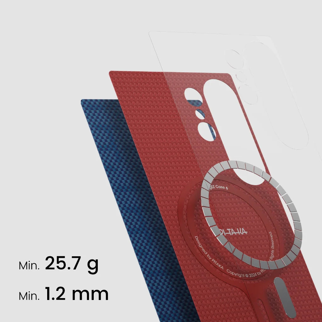 PITAKA Tactile Woven Case for Samsung Galaxy S25 Ultra StarPeak Series OVER THE HORIZON