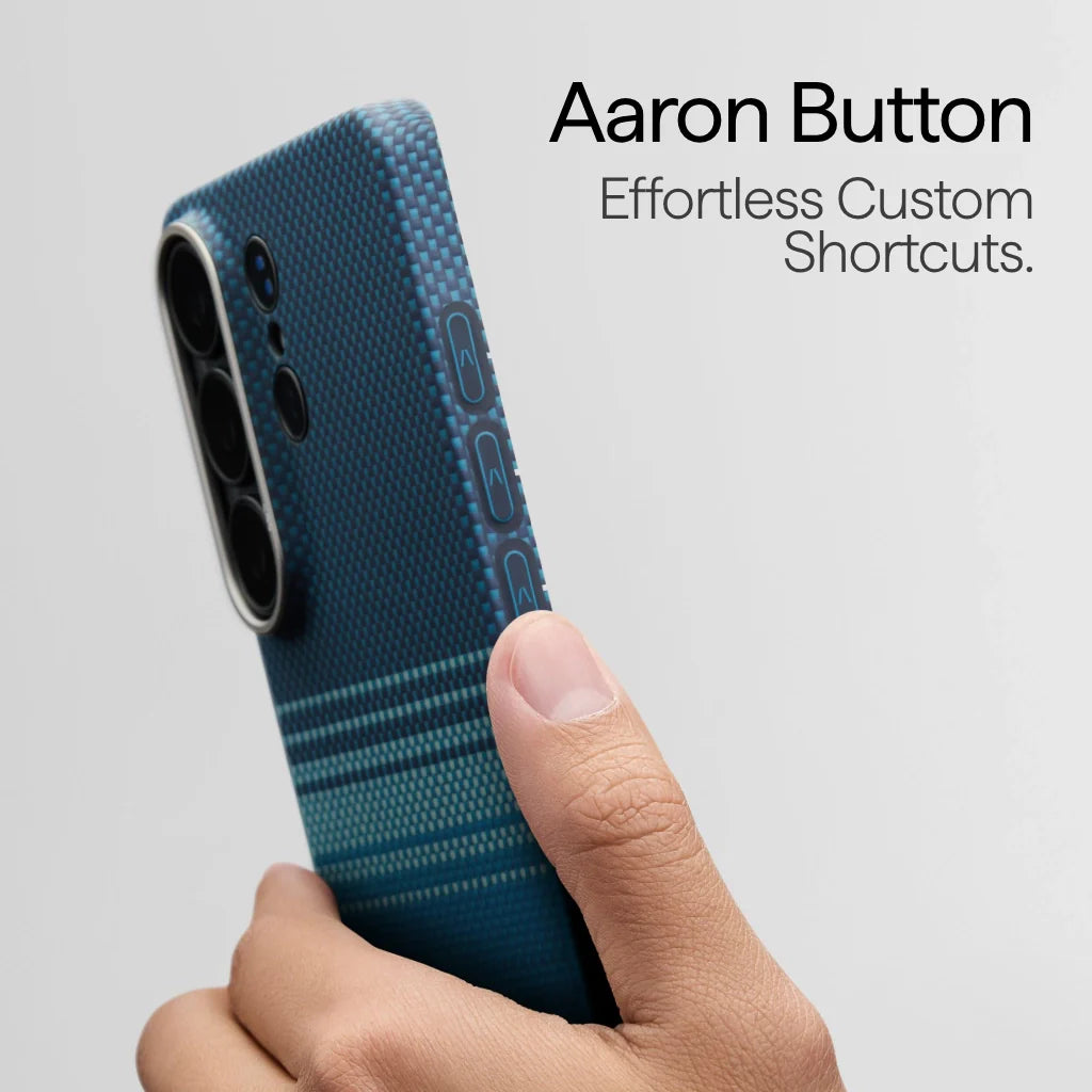 PITAKA Ultra-Slim Case for Samsung Galaxy S26 Ultra Moonrise (Aaron Button)