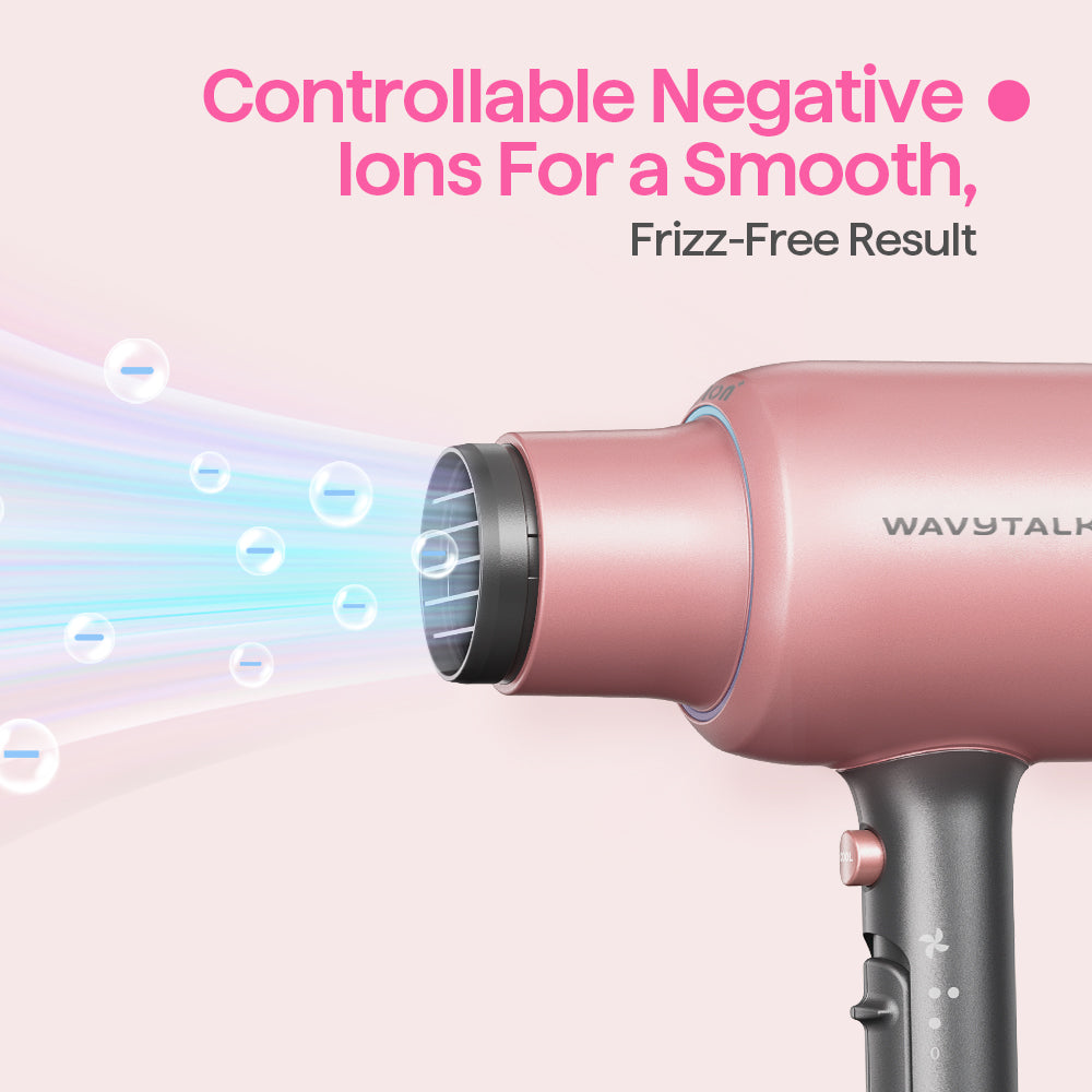 Wavytalk BlownAway Hair Dryer for Curly Hair with Diffuser