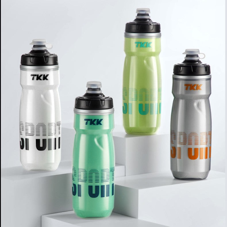 TKK Bicycle Drink Bottle, Creative Sport 710ml Cool-resistant Lockable With Easy Squeeze