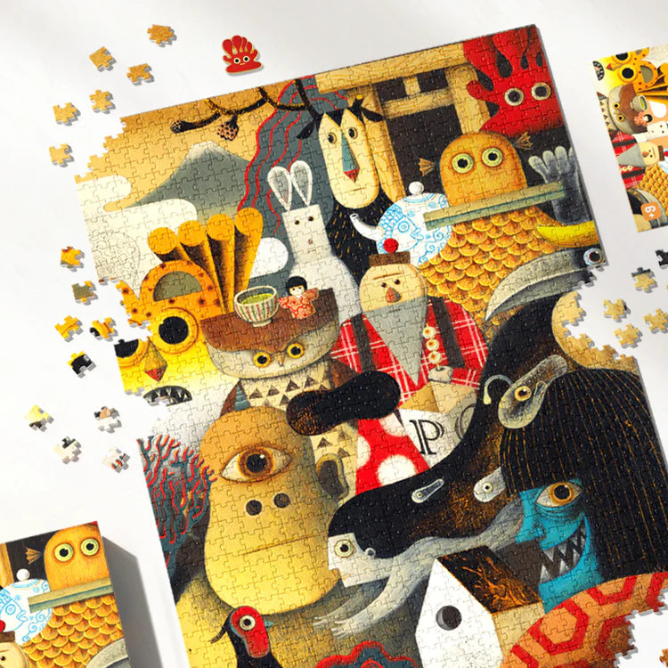 MiDeer Artist Puzzle: Japanese Monsters 1000P