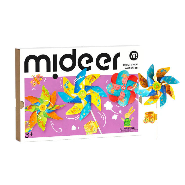 Mideer Paper Craft Workshop: Windmill Kingdom