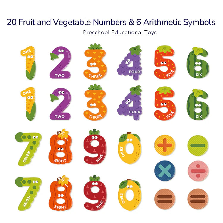Mideer Number Magnets 26P