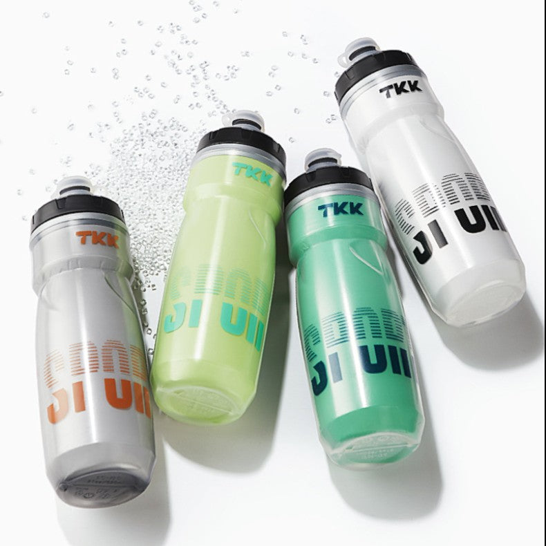 TKK Bicycle Drink Bottle, Creative Sport 710ml Cool-resistant Lockable With Easy Squeeze