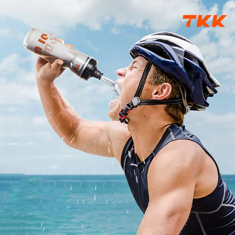 TKK Bicycle Drink Bottle, Creative Sport 710ml Cool-resistant Lockable With Easy Squeeze