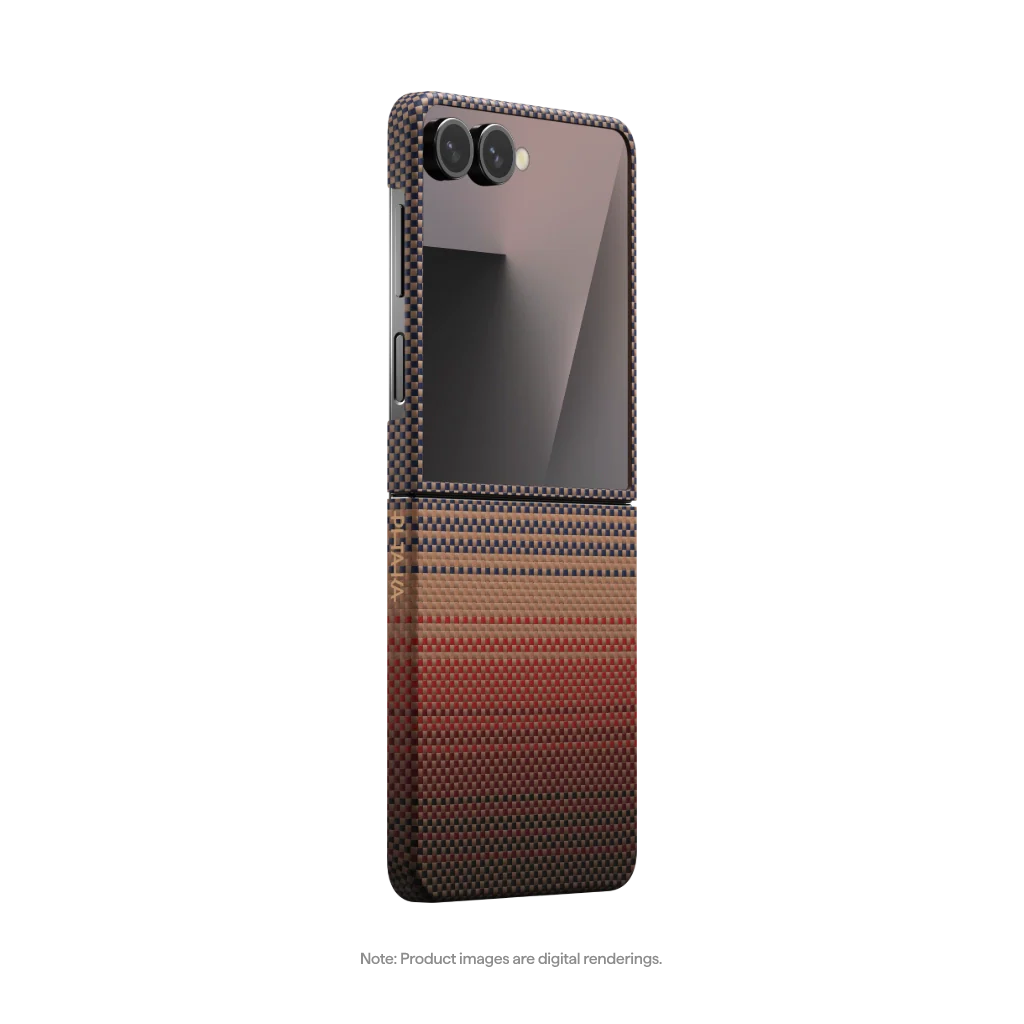 PITAKA Sunset Tactile Woven Case for Samsung Galaxy Z Flip7