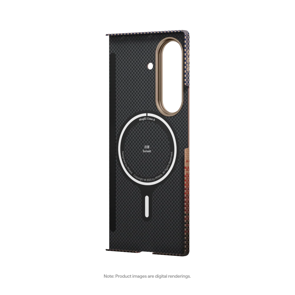 PITAKA Sunset Tactile Woven Case for Samsung Galaxy Z Fold7