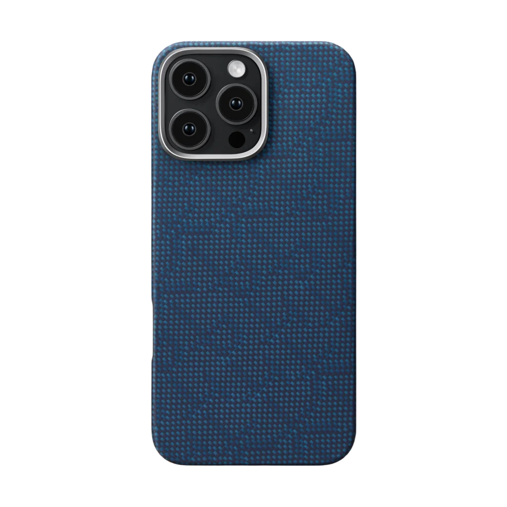 PITAKA Tactile Woven Case for iPhone 16 Pro Max PTK Classic Monogram Series