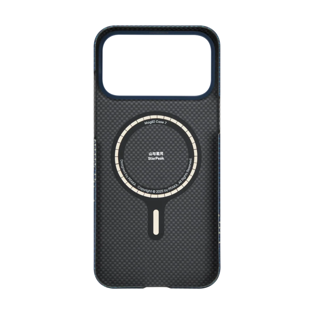 PITAKA Ultra-Slim Case for iPhone 17 Pro Max Milky Way Galaxy (PitaTap™)