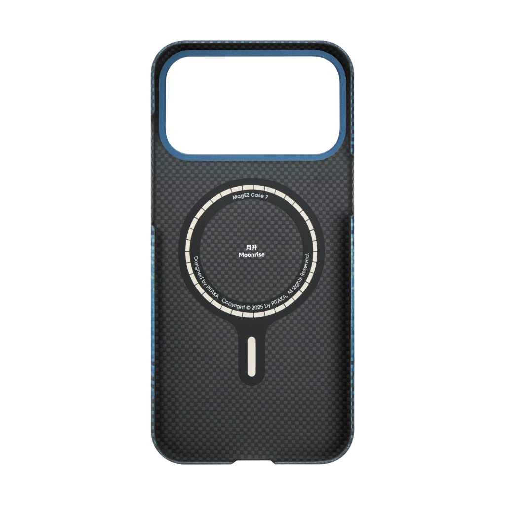 PITAKA Ultra-Slim Case for iPhone 17 Pro Max Moonrise (PitaTap™)