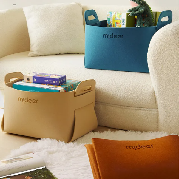 Mideer Toy Storage Bag-Beige