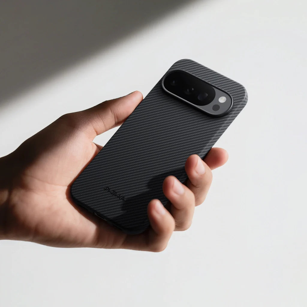 PITAKA Ultra-Slim Case for Google Pixel 10 Pro XL Black/Grey