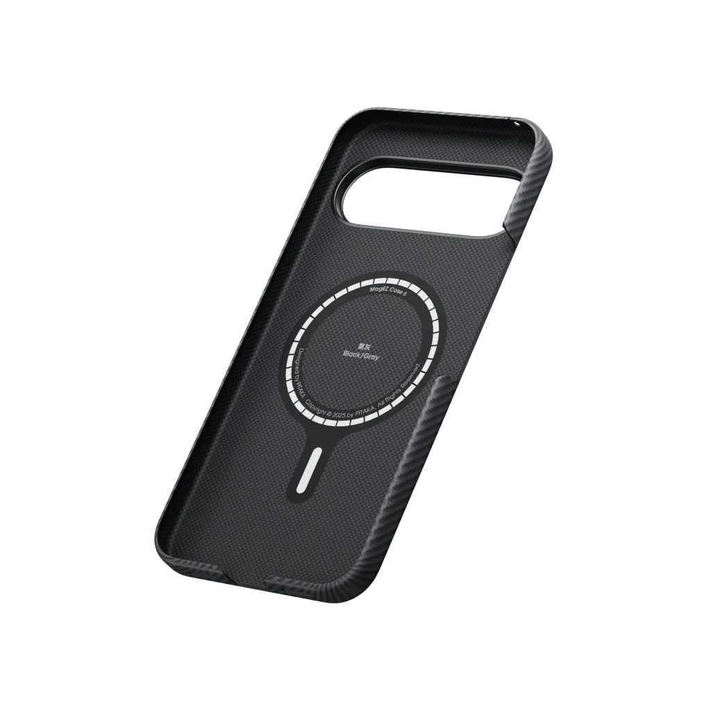 PITAKA Ultra-Slim Case for Google Pixel 10 Black/Grey