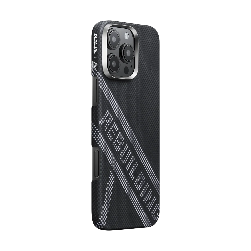 PITAKA Tactile Woven Case for iPhone 16 Pro Max Re-TROS Collaborative
