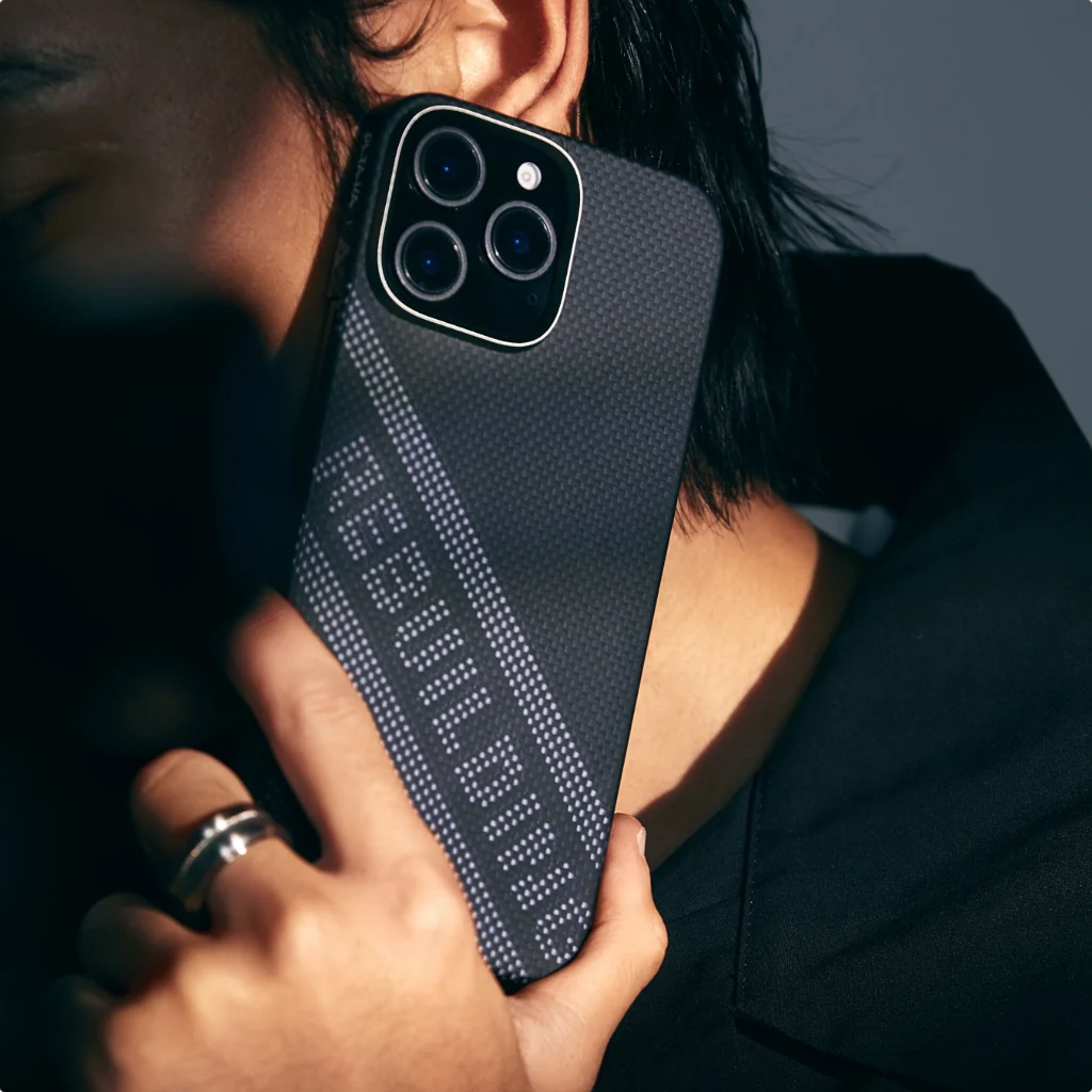 PITAKA Tactile Woven Case for iPhone 16 Pro Max Re-TROS Collaborative