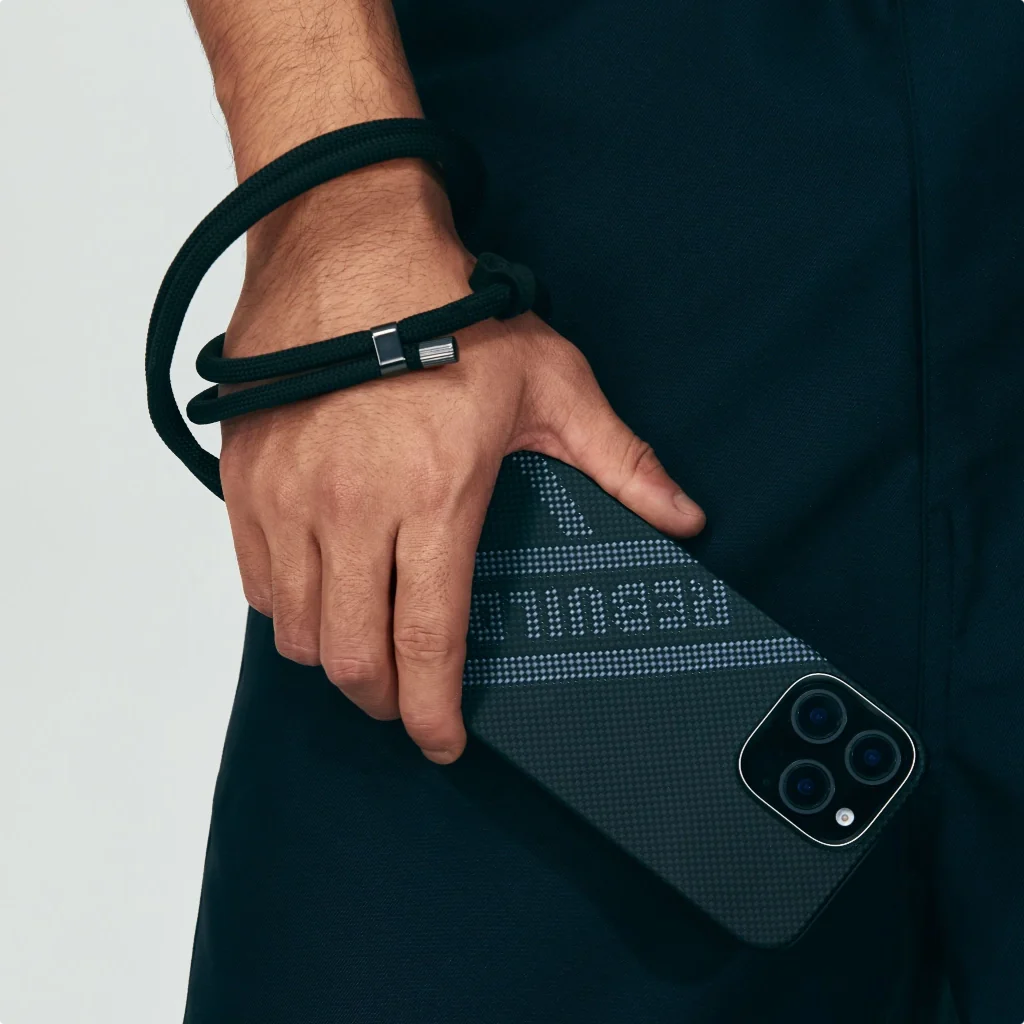 PITAKA Tactile Woven Case for iPhone 16 Pro Max Re-TROS Collaborative