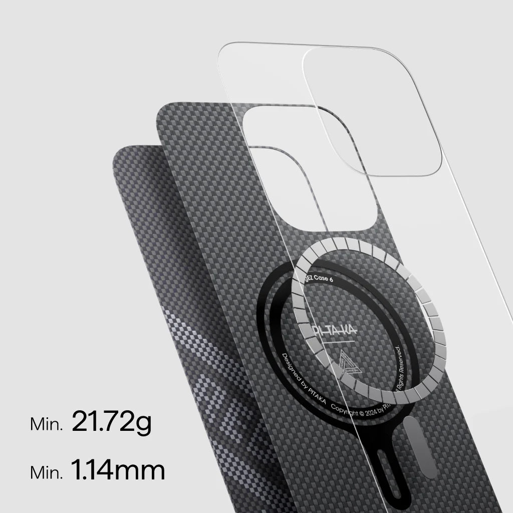 PITAKA Tactile Woven Case for iPhone 16 Pro Max Re-TROS Collaborative