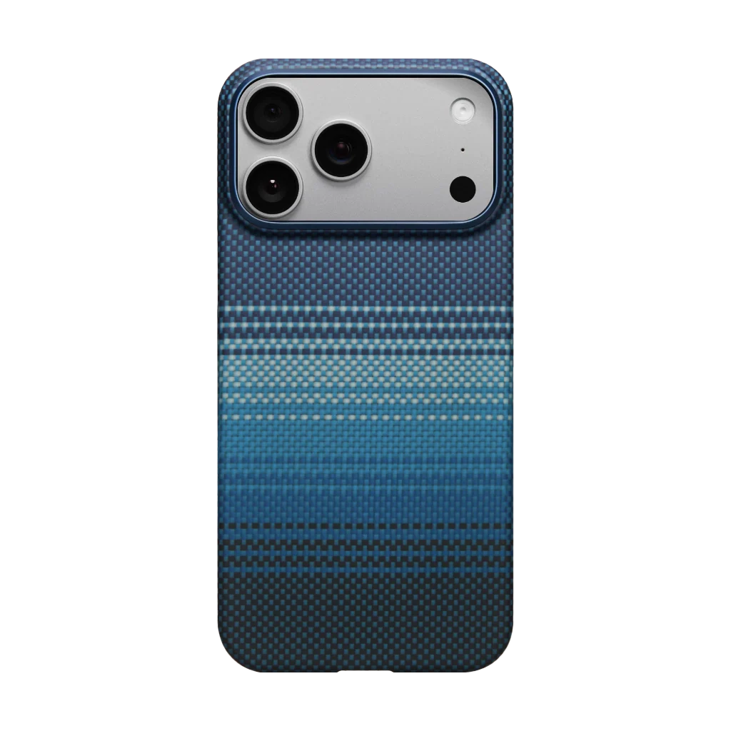 PITAKA Ultra-Slim Case for iPhone 17 Pro Max Moonrise (PitaTap™)