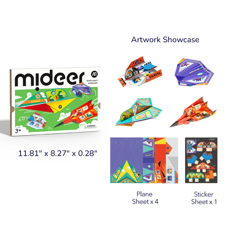 Mideer Paper Craft Workshop: Flight Diary