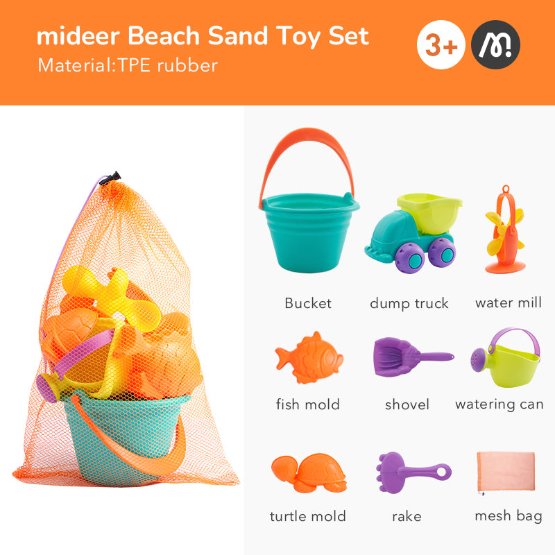 Mideer 8 in 1 Beach Toy Set