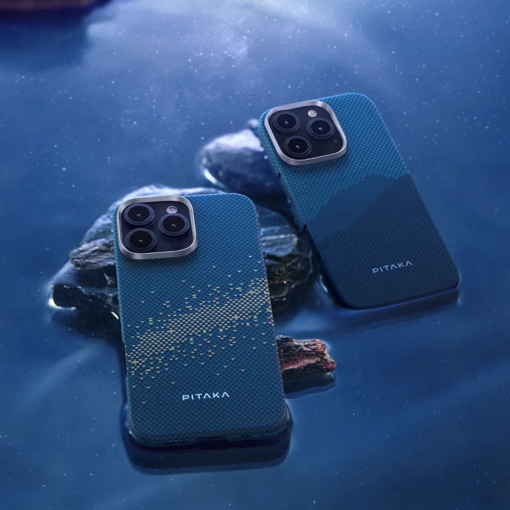 PITAKA Tactile Woven Case for iPhone 16 Pro Max StarPeak Series