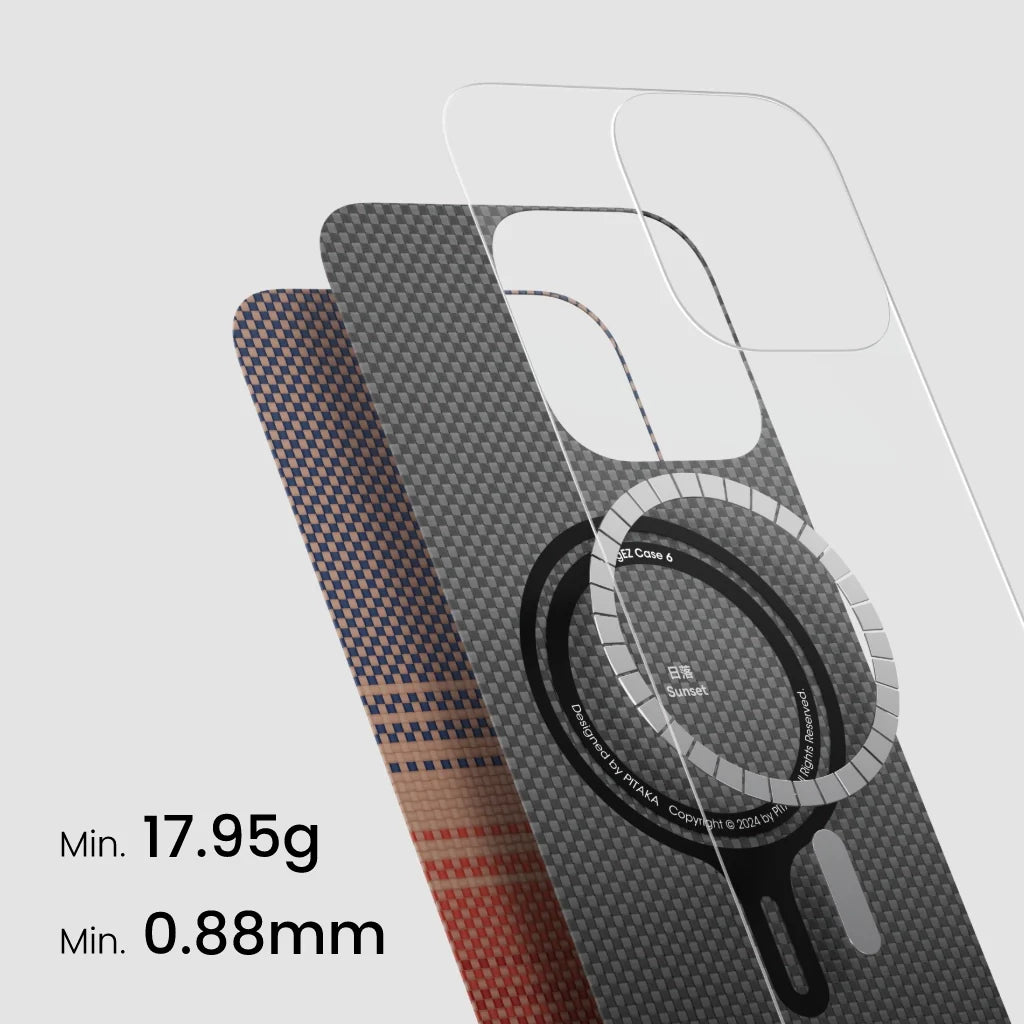 PITAKA Tactile Woven Case for iPhone 16 Pro