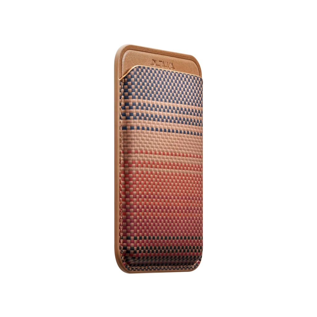 PITAKA Magnetic Woven Wallet Sunset