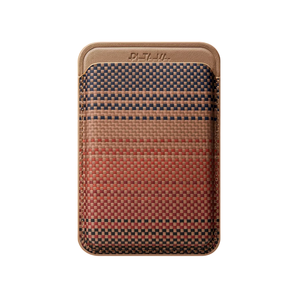 Porte-Cartes Magnétique Tissé PITAKA Sunset