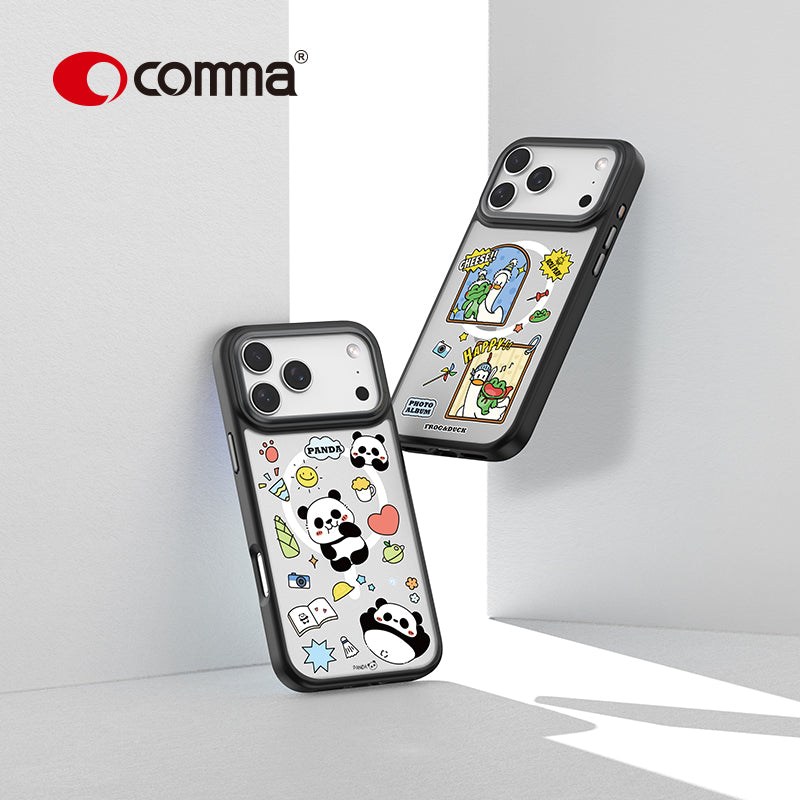 Comma Coque PANDA Magnétique Antichoc Cultural Series pour iPhone 17 Air