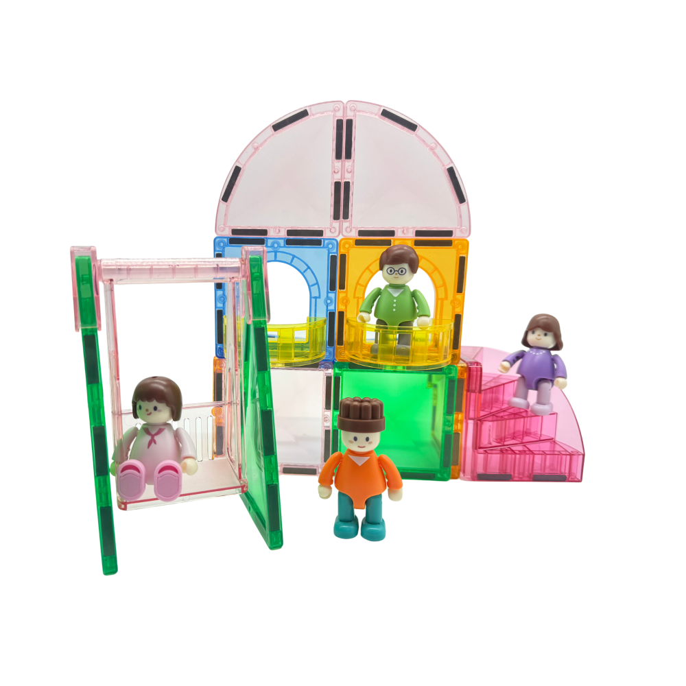 Mideer My First Magnetic Building Set: Our Family 32 pcs