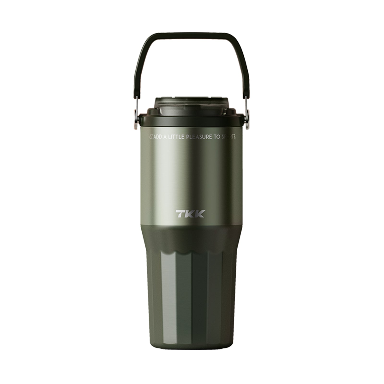 TKK Premium Leakproof Vaccum Bottle Ceramic Coated Tumbler with Straw Lid, 700ml Stainless Steel