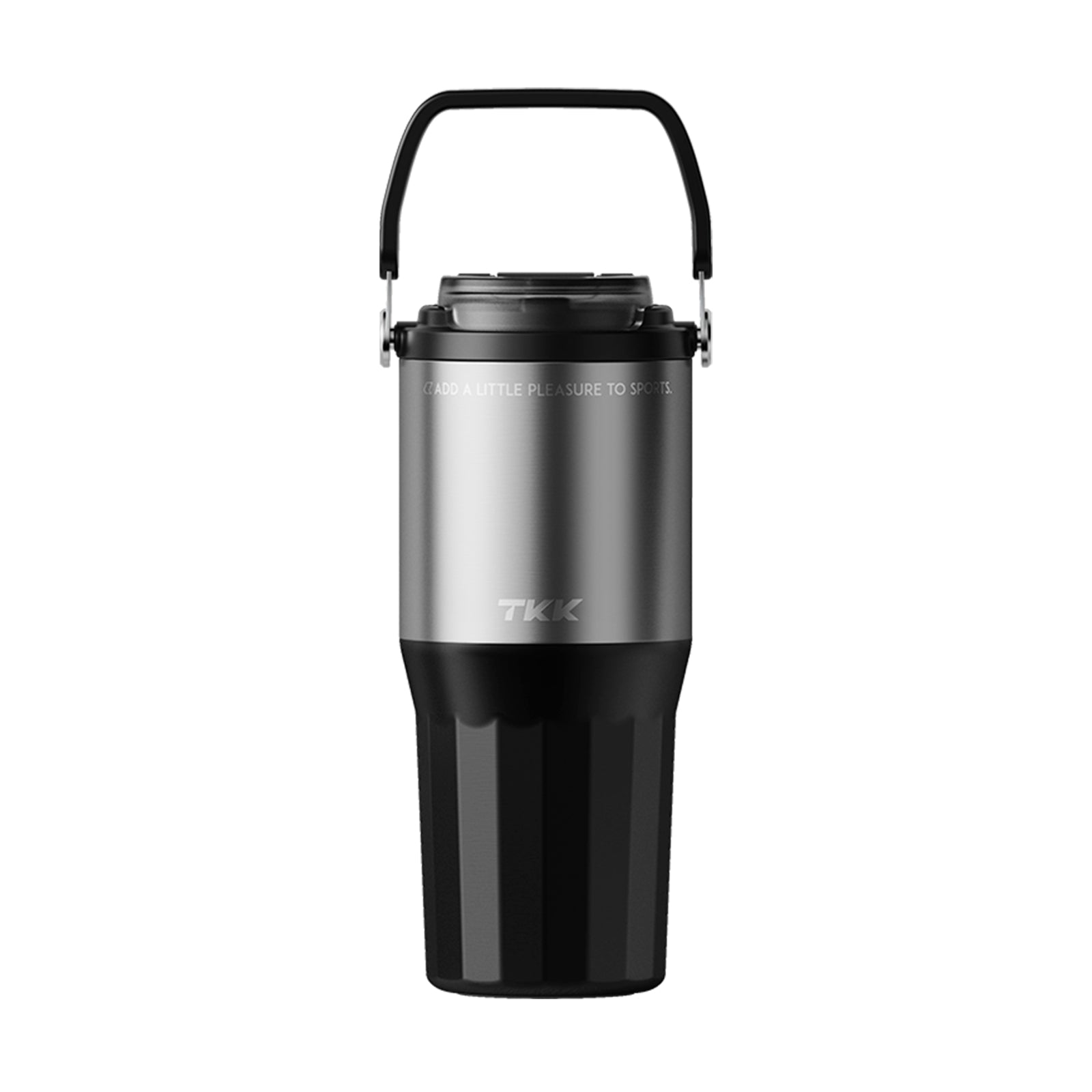 TKK Premium Leakproof Vaccum Bottle Ceramic Coated Tumbler with Straw Lid, 700ml Stainless Steel
