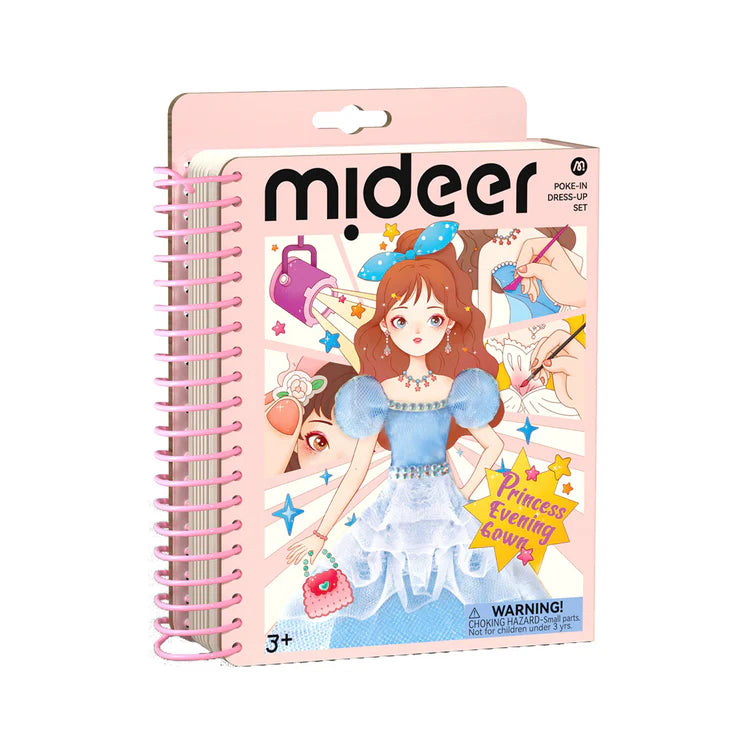 Mideer Poke-in Dress-Up Set: Princess Evening Gown