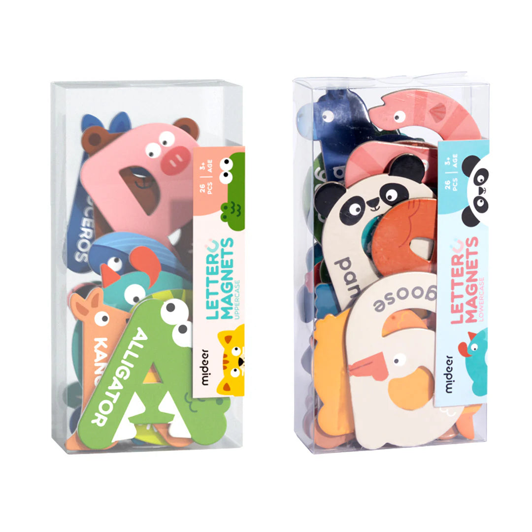 Mideer Uppercase & Lowercase Letter Magnets 52P
