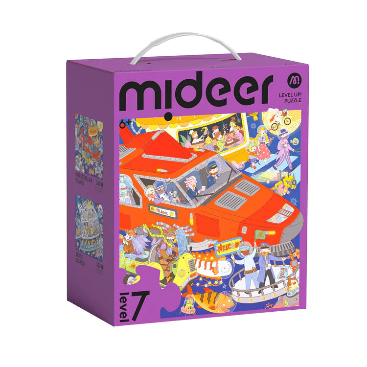 Mideer Level Up! Puzzles with Storage Bag - Level 7: Star Trek 208P-252P
