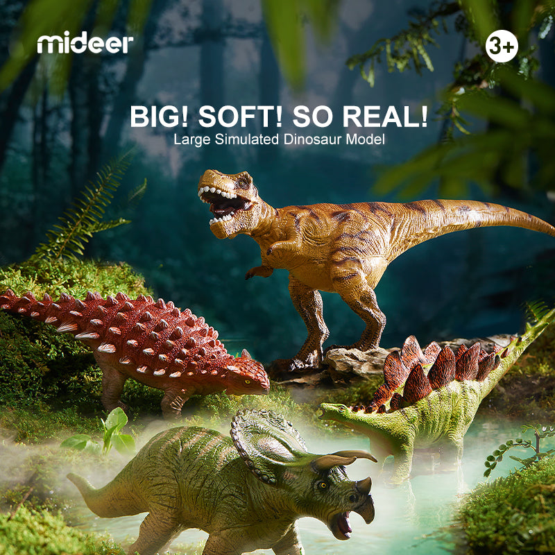 Mideer Simulated Dinosaur - Triceratops