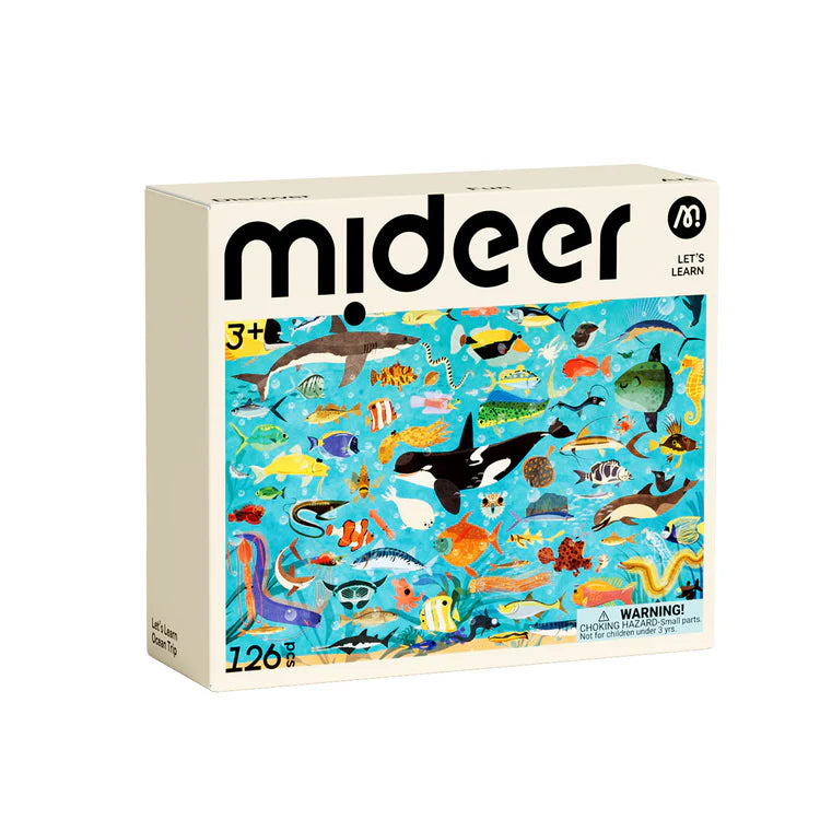 Mideer Let's Learn Puzzle : Voyage en mer 126P