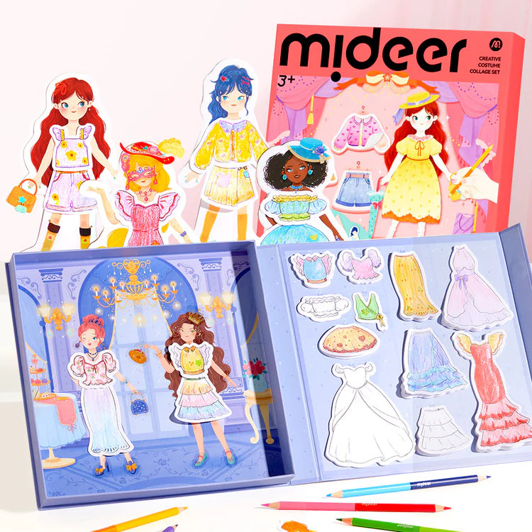 Mideer Creative Costume Collage Set: Sweetheart